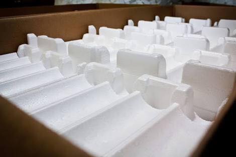 Empaques de unicel (EPS) a medida para protección y envío